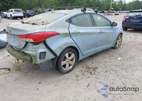 2011 Hyundai Elantra Gls (Ulsan Plant) из США, поврежденный, VIN KMHDH4AE9BU089585